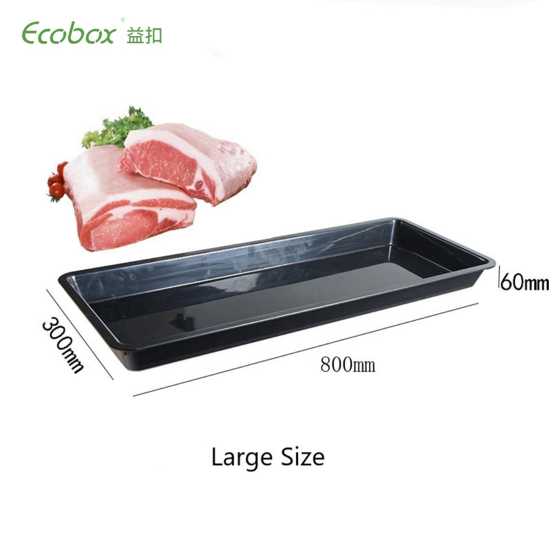 SX-001-002 صينية لحم الخنزير العرض الطازجة 