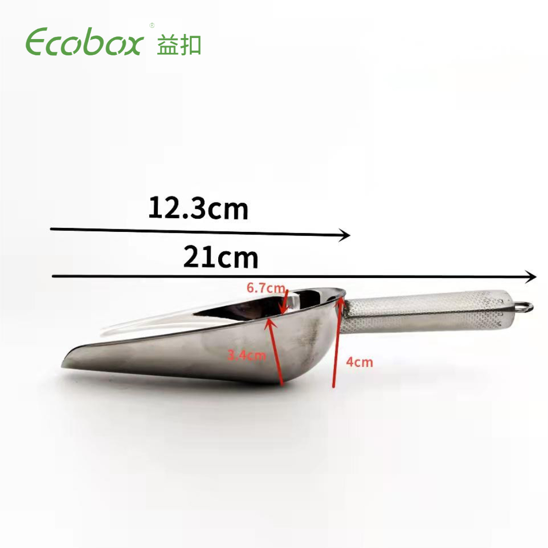 EcoBox FZ-25 304 ملعقة من الفولاذ المقاوم للصدأ